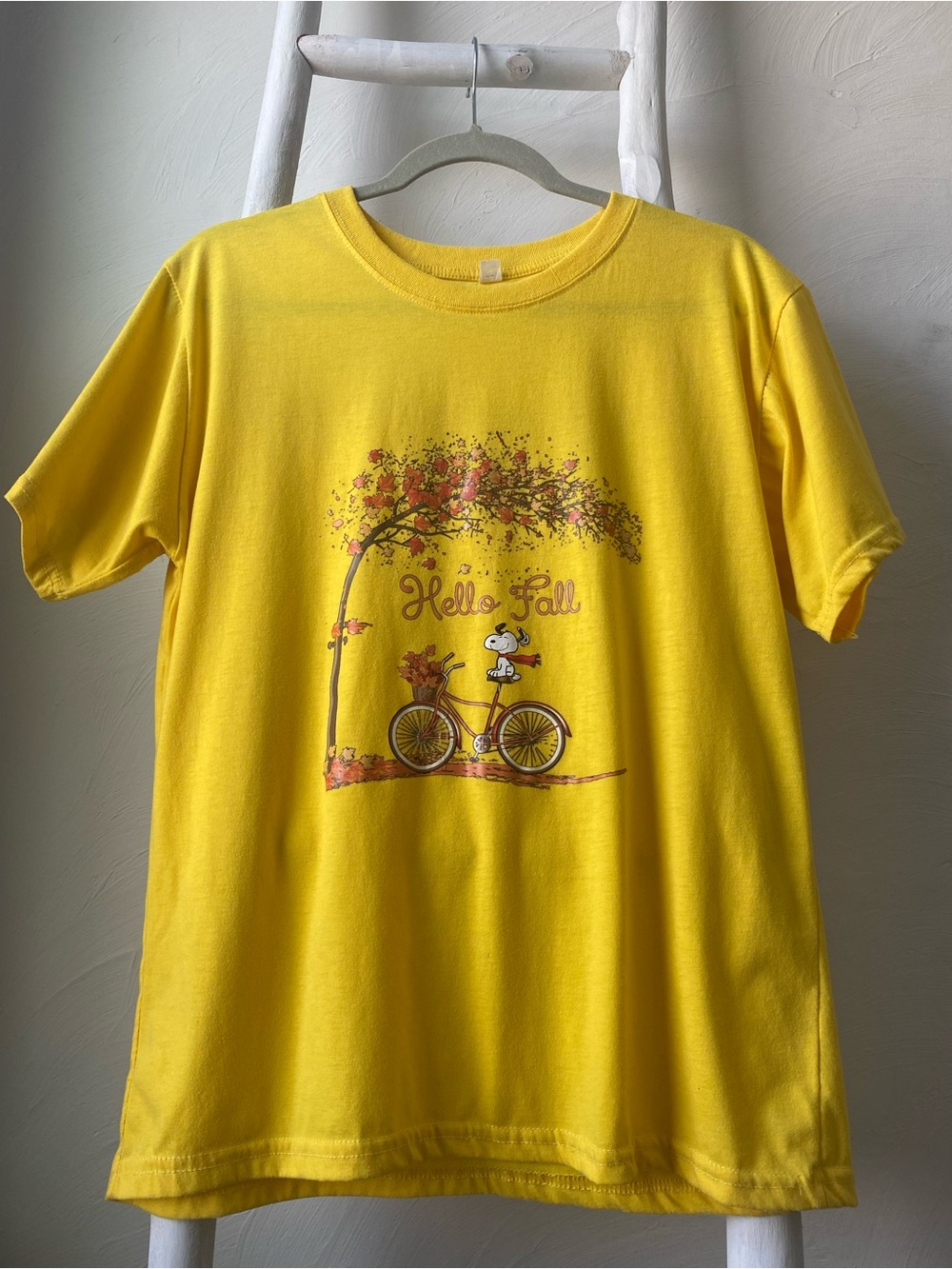 Handmade Snoopy Peanuts Graphic Tee Fall